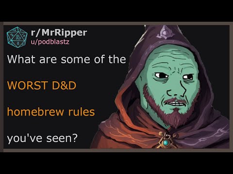 What are some of the WORST D&D homebrew rules you've seen? #dnd