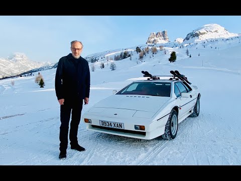 Lotus Esprit turbo 1000mile drive to Cortina to re-live the Bond movie 'For Your Eyes Only'