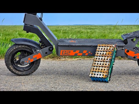 Flooded Electric Scooter KuKirin G2 Is it waterproof?