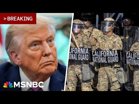 BREAKING: California sues to halt Trump deployment of California National Guard troops to Oregon