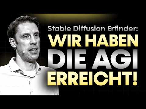 Prof. Björn Ommer: Wir haben AGI bereits erreicht! Stable Diffusion, KI-Agenten & Zukunft