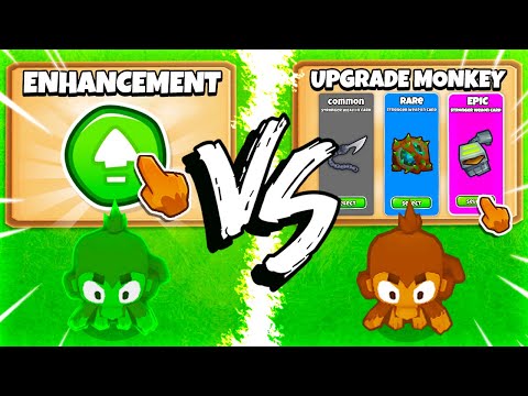 New ENHANCEMENT MONKEY vs UPGRADE MONKEY (BTD 6)