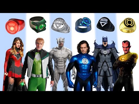 Every DC Lantern Ring, Ever (The only complete guide on the Internet, I guess)