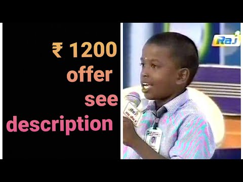 raj tv agadavikatam karaikudi part 2 super speech/Surprise in description ..go thru and win.