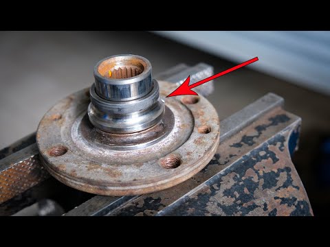 2 Quick Methods: How to Remove a Bearing Race from a Hub or Trunnion