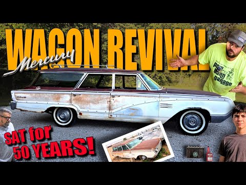 TIME CAPSULE 1964 Mercury ABANDONED In Car Lot For 50+ Years, Will It Run And Drive Again?