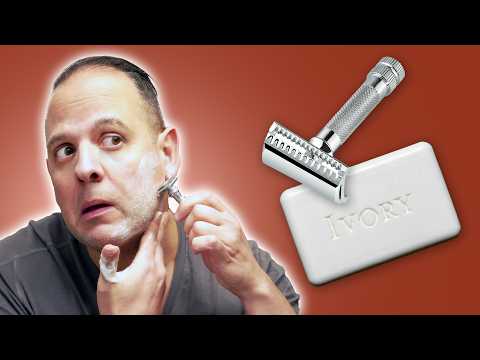 Can You Shave Your Face with Bar Soap (or Conditioner)?