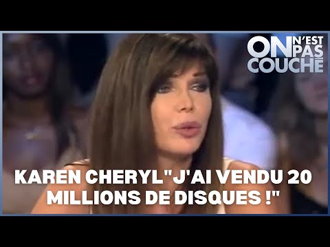 Isabelle Morizet (Karen Cheryl) "J'ai vendu 20 millions de disques !" - On n'est pas couché