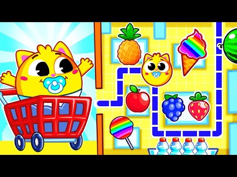 Supermercado para Crianças | Canção Divertida e Canções Infantis do Toddler Zoo
