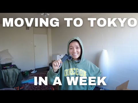 packing up my life to move to Tokyo... in a week