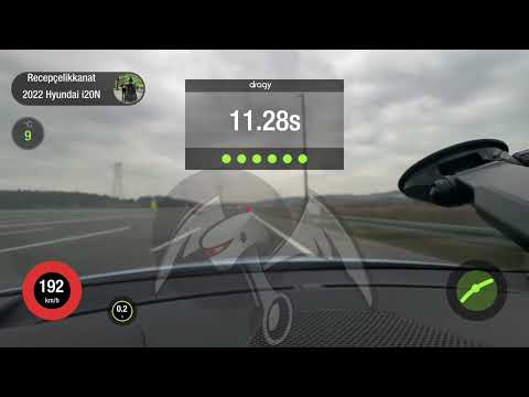 Hyundai i20N THE FASTEST IN THE WORLD 100-200 km/h and 100-220 km/h