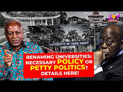 Petty Politics or Progress? University Renaming Controversy & the Revoked Mining Licenses | AM Show