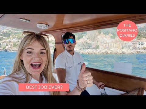 IS THIS THE BEST JOB IN POSITANO? | This Was My First Job Here!