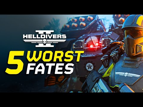 5 Worst Fates for Helldivers (and Super Citizens)