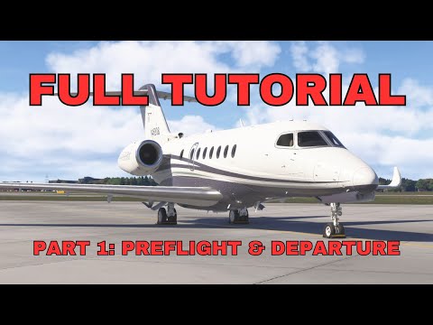 MSFS 2024 Career Mode | Citation Longitude Tutorial Part 1: Flight Planning, Preflight & Departure
