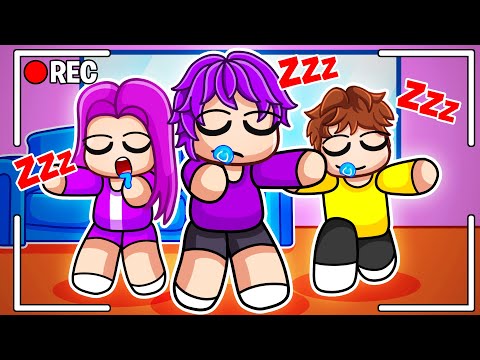 We Caught our BABY PLUSHIES SLEEPWALKING at 3AM…