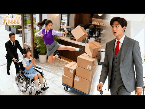 First Day At Work, Poor Waitress Save A Disabled Bullied Girl! Unaware She's CEO’s Sis! Fate Change!