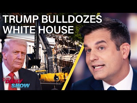 Trump Wrecks White House & New GOP Nazi Group Chat Drops | The Daily Show