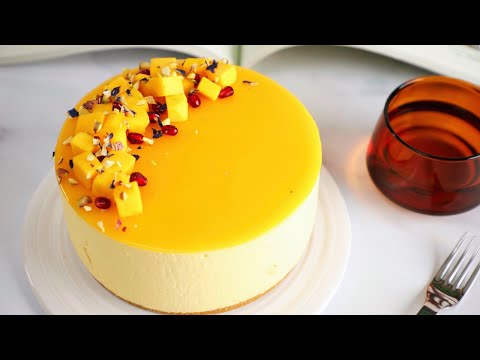 簡易芒果慕斯蛋糕食譜 | Easy Mango Mousse Recipe