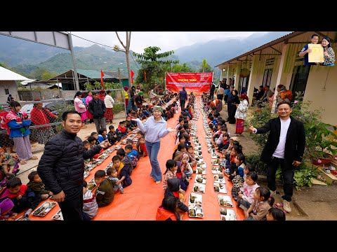 Đại tiệc Khánh thành 2 Ngôi nhà và ăn Tết ở Bản Kho Là cùng A Nguyễn Tất Thắng A Tú Xe Đầu Kéo Vlog