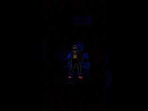 Black Light Yo-yo Performance