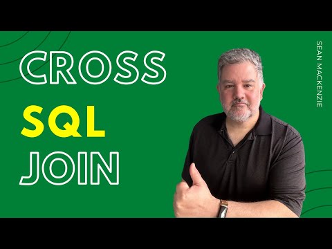 How to Make a Cross Join Query with SQL