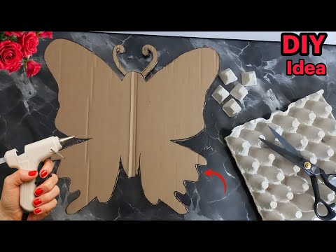 🔥YOU WON’T Believe This Elegant Decor Is Made from a Cardboard❗️Budget _ Friendly DIY