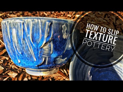 How to use slip as texture