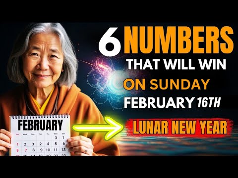 "6 Lucky Numbers to FOCUS and GET RICH on Lunar New Year 16th February 2025"