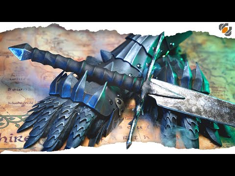 Nazgul Sword Prop made with Old School Techniques -  Lord of the Rings