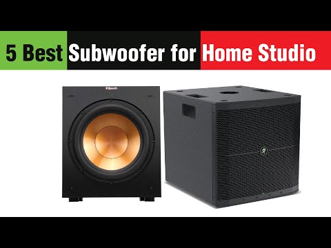 Best Subwoofer for Home Studio in 2025 (Updated)