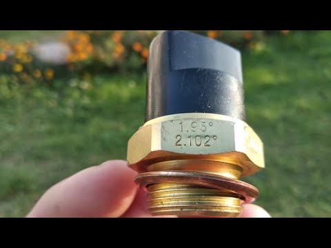 Passat B3: Radiator Fan Sensor Replacement, Wiring Check