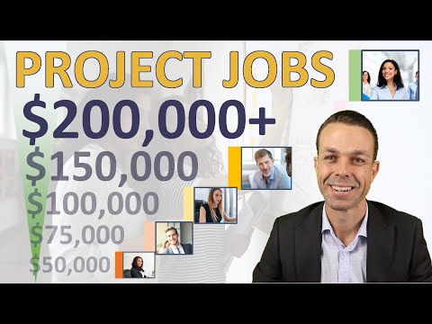 Eight Job Types in Project Management with Salaries and Job Openings