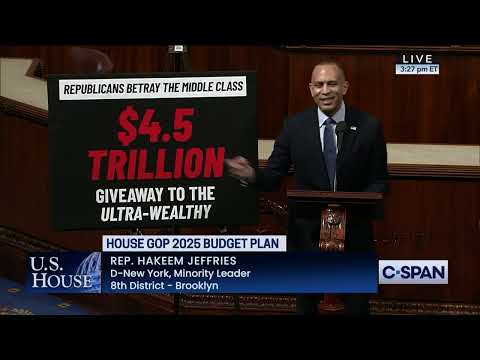 Leader Jeffries Floor Speech on the Reckless Republican Budget