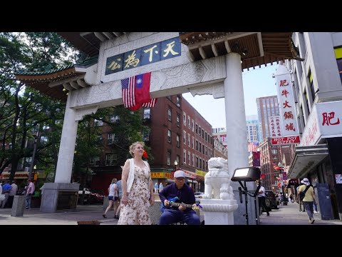 外國媽媽在美國唐人街唱鄧麗君?!發音太標準了!We threw a concert in Chinatown, Boston