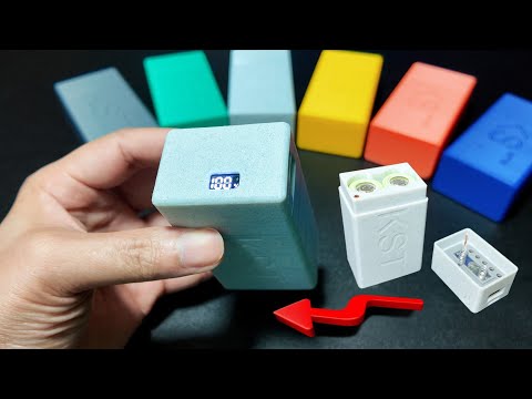 v4 - DIY 22,5w 10.000mah Power bank emergency 21700 Battery, Swap Batteries Anytime