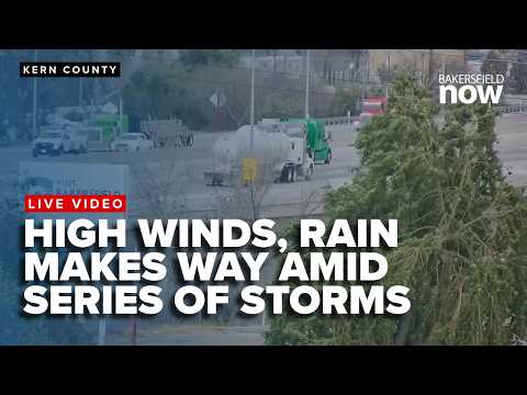 High winds, rain makes way into Kern County amid winter storms