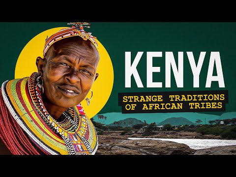 A village where men are not allowed. Feminism in African way. Africa, Kenya