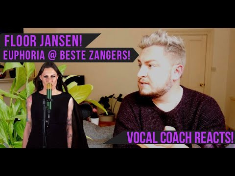 Vocal Coach Reacts! Floor Jansen! Euphoria @ Beste Zangers!