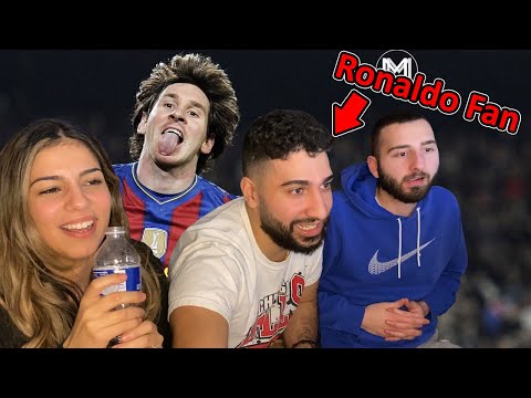 Messi Fans Watch "Everyone Feared This Lionel Messi" with a RONALDO FAN...