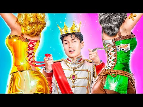 POOR GIRL IN A RICH FAMILY! I WAS ADOPTED BY THE ROYAL FAMILY! How to Become a Princess!