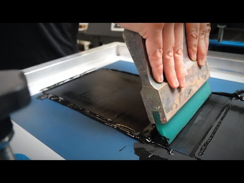 An introduction into screen printing  - full course