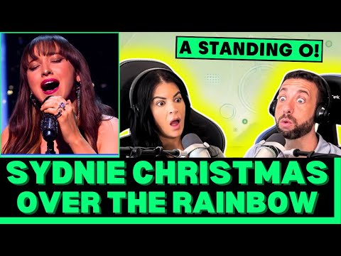 First Time Hearing Sydnie Christmas PITCH-PERFECT rendition of 'Over the Rainbow' Reaction!