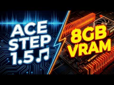 Create AI Songs on 8GB VRAM! 🎵 Ace Step 1.5 ComfyUI Workflow