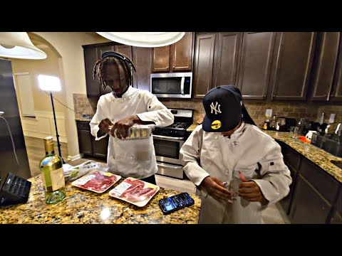 RAUD & BROOKLYN FROST COOKS ON STREAM