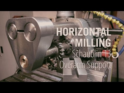 Horizontal Milling - Building the Overarm Support