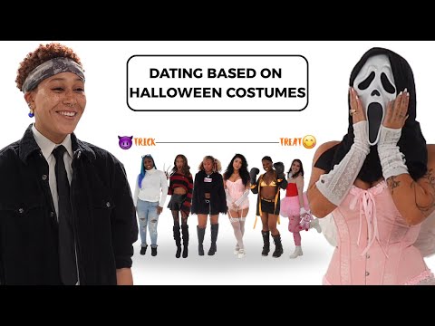 Lesbian Blind Dating 6 Girls By Costume