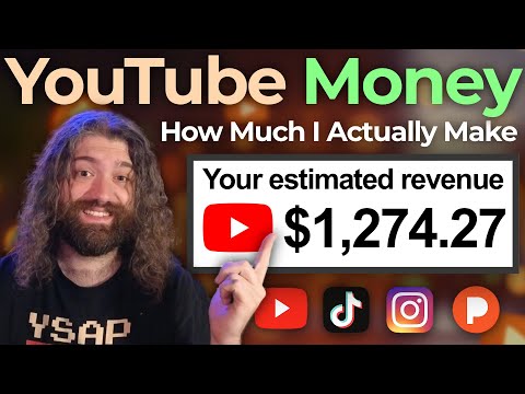 How much I make on YouTube with 50k Subscribers (YouTube, Adsense, TikTok, Instagram, Patreon, etc.)