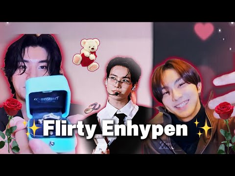 Enhypen being flirty cuz it’s Valentine’s Day ✨❤️