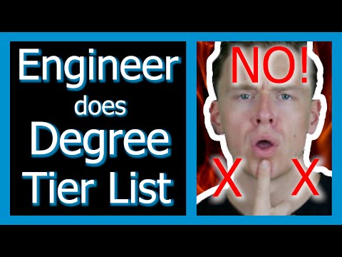 Engineering Degree Tier List from a REAL ENGINEER @Shane Hummus - The Success GPS